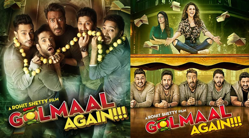 Golmaal Again’s posters promises a scary-laughter film!