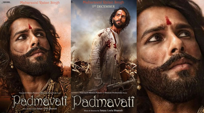 Shahid Kapoor’s stunning look Padmavati’s new posters!