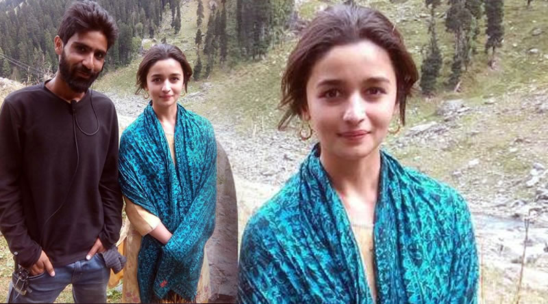 Alia’s Kashmiri girl look on the sets of Raazi!