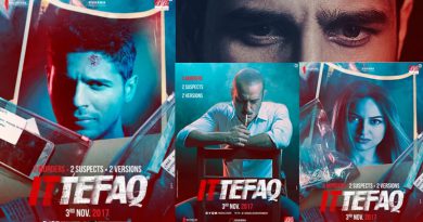 Sidharth-Sonakshi starrer Ittefaq’s new poster with a crime and conspiracy plot!