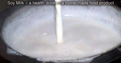 Soy Milk – a health drink making recipe and its video!