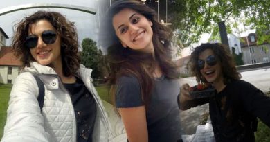 Taapsee Pannu regains her energy back after a holiday!