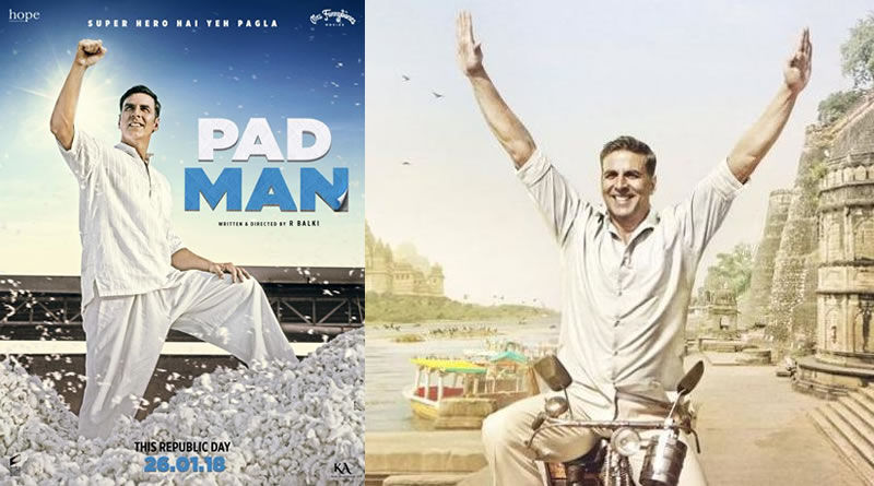 Akshay Kumar is the Superhero in new poster of PadMan!