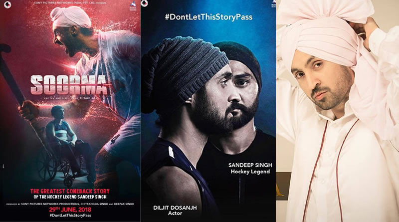 Diljit Dosanjh’s striking resemblance with Sandeep Singh in Soorma’s new poster!
