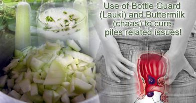 Use of Bottle Guard (Lauki) and Buttermilk (chaas) to cure piles related issues!