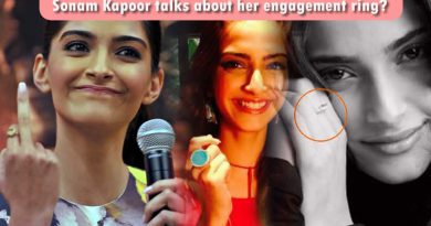 Sonam Kapoor opens up about ring on her finger!