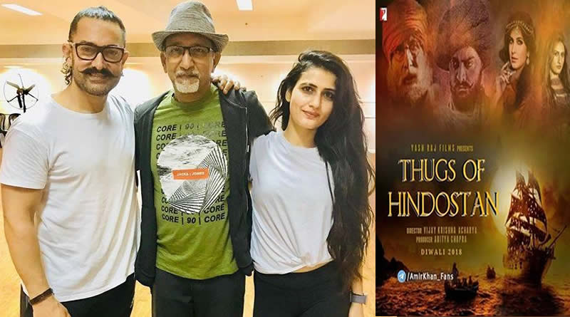 Thugs of Hindostan’s title track rehearsal for Aamir Khan and Fatima Sana Shaikh!