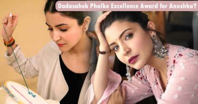 Anushka Sharma will be honoured by The Dadasaheb Phalke Excellence Award!