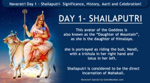 Navaratri Day 1 - Shailaputri– Significance, History, Aarti and Celebration!