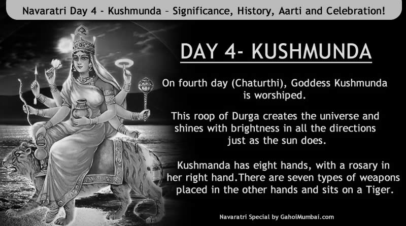 Navaratri Day 4 - Kushmunda – Significance, History, Aarti and Celebration!