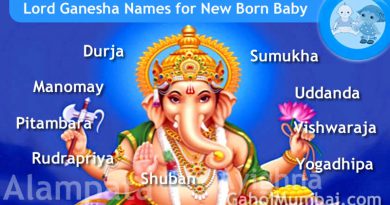 Lord Ganesha names - Indian, Hindu and Mythological Gods and Goddesses Names from letter A to Z
