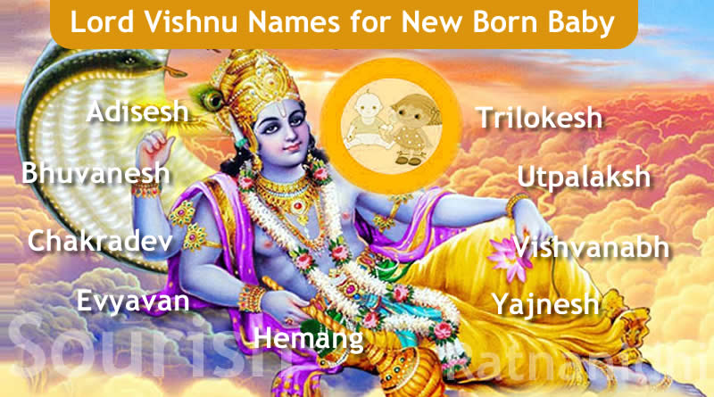 Lord Vishnu Names for New Born Baby - 108 Names Of Vishnu Start From Letter A To Z!