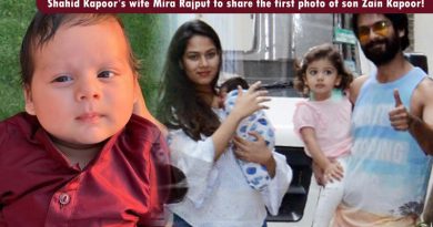 Shahid Kapoor’s wife Mira Rajput to share the first photo of son Zain Kapoor!