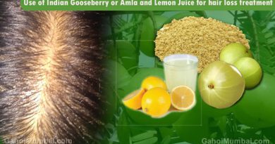 Information about use of Indian Gooseberry or Amla and Lemon Juice for hair loss remedy!