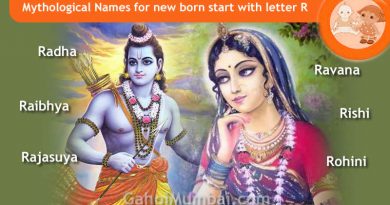 Mythological, Historical, Vedic and Hindu Legendary Names for new born start with letter R with meanings!