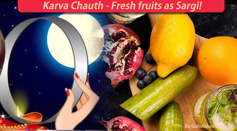 Karva Chauth’s special cuisine Sargi and Recipe