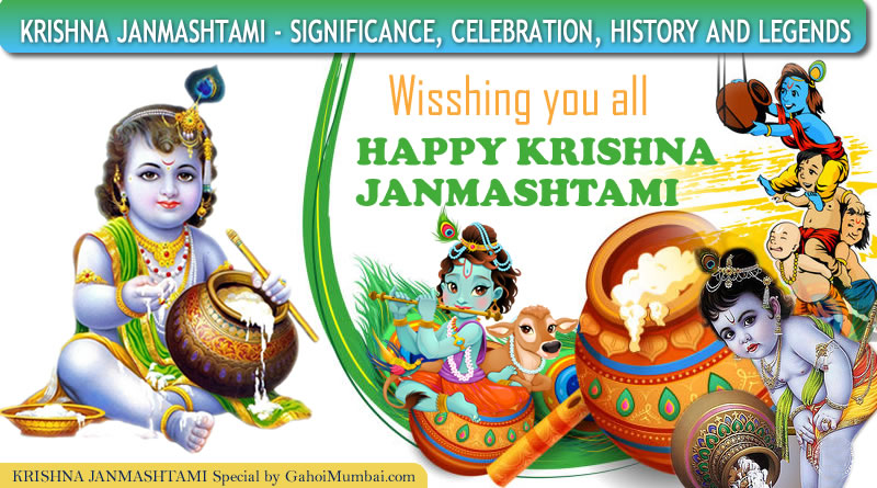 Krishna Janmashtami and its significance, legends, history, celebrations and muhurat time and date!